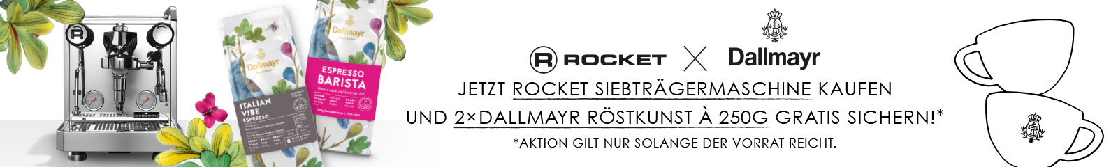 Dallmayr + Rocket Giotto R Fast