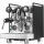 Rocket Espresso Mozzafiato Cronometro R Schwarz + Mazzer Mini Electronic Mod. B Alu poliert