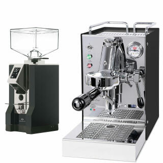 Quickmill Carola PID Schwarz + Eureka Specialita Schwarz