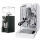 Quickmill Carola PID Edelstahl + Eureka Specialita Schwarz