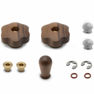 Lelit PLA2200 Walnuss Griff-Holzset für Mara PL62 und Mara PL62X