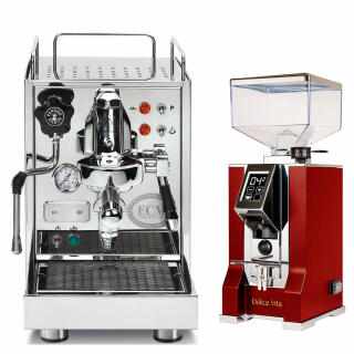 ECM Classika PID + Eureka Dolce Vita Rot