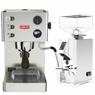 Lelit Victoria PL91T + Eureka Dolce Vita Chrom