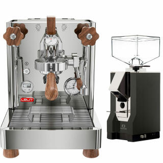 Lelit Bianca PL162T V3 + Eureka Silenzio 55 Schwarz