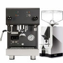 Profitec Pro300 Schwarz 10375 + Eureka Silenzio 55 Chrom