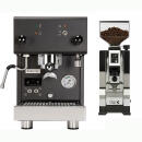Profitec Pro300 Schwarz + Eureka Stark Chrom