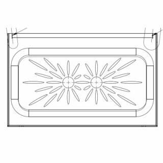 Lelit Edelstahl-Abdeckung Wasserauffangschale MC725 im LEM Design