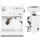 Ascaso Steel Duo PID Weiß + Eureka Dolce Vita Weiß