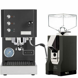 Profitec Pro100 + Eureka Silenzio 55 Schwarz