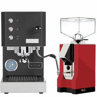 Profitec Pro100 + Eureka Silenzio 55 Rot