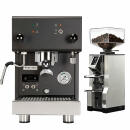 Profitec Pro300 Schwarz 10375 + Eureka Libra Chrom