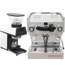 La Marzocco Linea Mini R Edelstahl + Pico Weiß