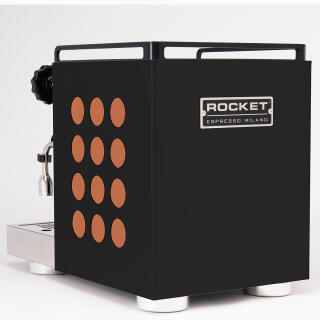 Die Rocket Appartamento 2.0 - Schwarzer Lock mit Kupfer Elementen