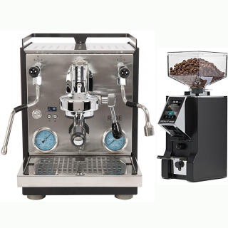 Profitec Ride + Eureka Smart Schwarz