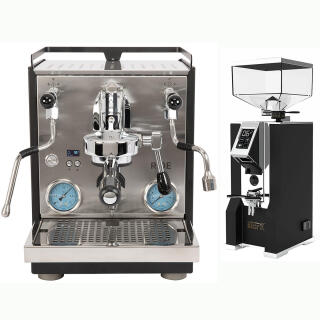 Profitec Ride + Eureka Stark Schwarz