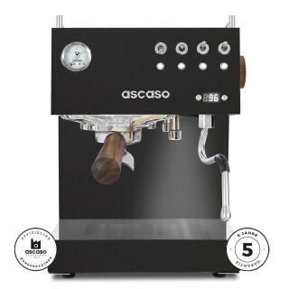 Ascaso Steel Duo PID V2 Schwarz-Holz - Neu - Originalkarton eingedrückt - nur online verfügbar