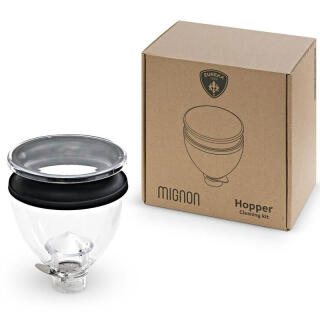 Eureka 250g Bohnenbehälter mit Blow-Up Gummierung - Transparent - für NEW Mignon Serie - Retoure