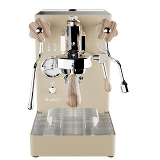 Lelit Mara PL62X - Creme mit Zebrano Holz - Gold Limited Edition