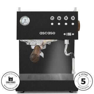 Ascaso Steel Uno PID Schwarz - neu - Originalkarton eingedrückt