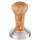 Motta Tamper 58,5mm flat mit Olivenholzgriff