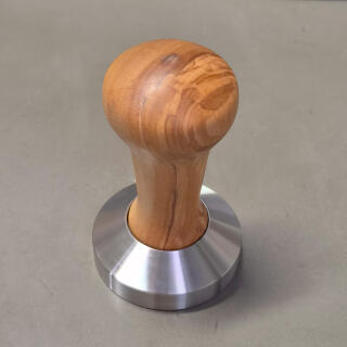 Motta Tamper 57 mm flat Olivenholzgriff - neu - ohne Originalverpackung - nur online verfügbar