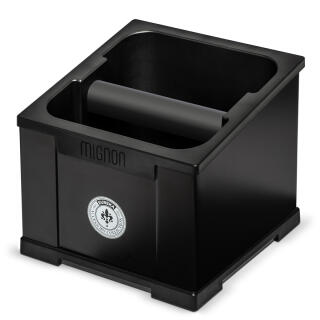 Eureka Mignon Knock Box Schwarz matt