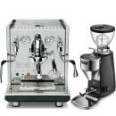 ECM Synchronika 86274 + Mazzer Mini Elec. A black