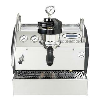 La Marzocco GS/3 MP Schwarz + Mazzer Mini Elec. B Alu