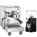 Bezzera BZ09 + Eureka Silenzio 55 Schwarz