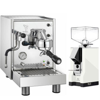 Bezzera BZ09 + Eureka Silenzio 55 Weiss