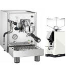Bezzera BZ09 + Eureka Silenzio 55 Weiss