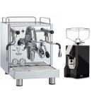 Bezzera Magica PID + Eureka Silenzio 55 Schwarz