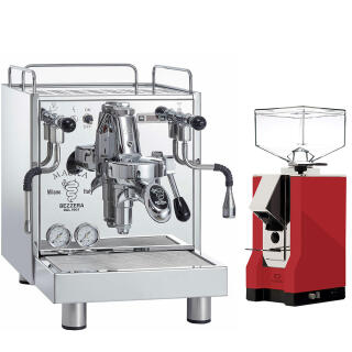 Bezzera Magica PID + Eureka Silenzio 55 Rot