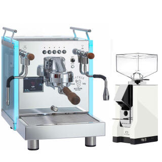 Bezzera Matrix DE + Eureka Silenzio 55 Weiß
