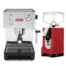 Lelit Anna PL41 EM + Eureka Silenzio 55 Rot