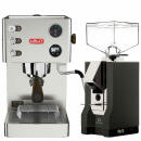 Lelit Victoria PL91T + Eureka Silenzio 55 Schwarz