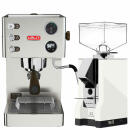 Lelit Victoria PL91T + Eureka Silenzio 55 Weiß