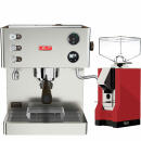 Lelit Elizabeth PL92T + Eureka Silenzio 55 Rot