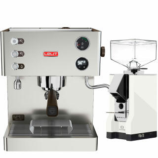 Lelit Elizabeth PL92T + Eureka Silenzio 55 Weiß