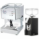 Quickmill Cassiopea 03004 + Eureka Silenzio 55 Schwarz