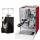 Quickmill Carola PID Rot + Eureka Silenzio 55 Schwarz
