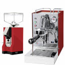 Quickmill Carola PID Rot + Eureka Silenzio 55 Rot