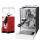 Quickmill Carola PID Schwarz + Eureka Silenzio 55 Rot