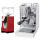 Quickmill Carola PID Edelstahl + Eureka Silenzio 55 Rot