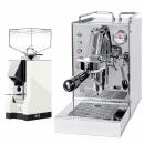 Quickmill Carola PID Edelstahl + Eureka Silenzio 55...