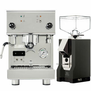 Profitec Pro300 PID + Eureka Silenzio 55 Schwarz