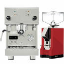 Profitec Pro300 PID + Eureka Silenzio 55 Rot