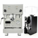 Profitec Pro300 PID + Eureka Magnifico Schwarz