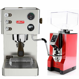 Lelit Victoria PL91T + Eureka Magnifico Rot