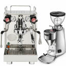 ECM Mechanika Slim 82046 + Mazzer Mini Elec. A Alu